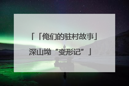 「俺们的驻村故事」深山坳“变形记”