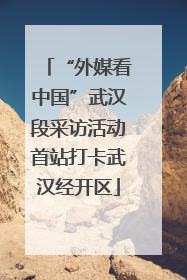 “外媒看中国”武汉段采访活动首站打卡武汉经开区
