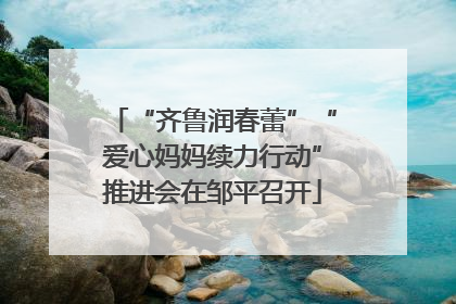 “齐鲁润春蕾”“爱心妈妈续力行动”推进会在邹平召开