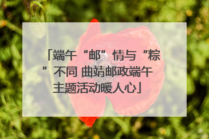 端午“邮”情与“粽”不同 曲靖邮政端午主题活动暖人心