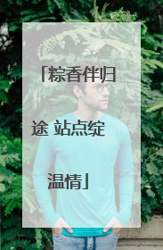 粽香伴归途 站点绽温情