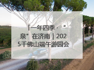 一年四季 · “泉”在济南｜2025千佛山端午游园会邀您共享亲子时光