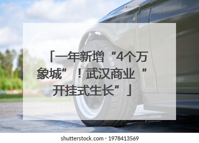 一年新增“4个万象城”！武汉商业“开挂式生长”