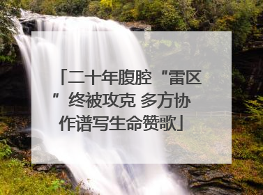 二十年腹腔“雷区”终被攻克 多方协作谱写生命赞歌