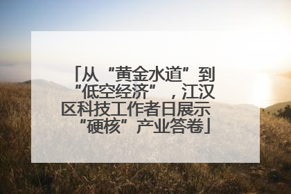 从“黄金水道”到“低空经济”，江汉区科技工作者日展示“硬核”产业答卷