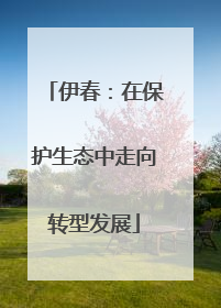 伊春：在保护生态中走向转型发展