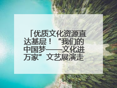 优质文化资源直达基层！“我们的中国梦——文化进万家”文艺展演走进济南市莱芜区