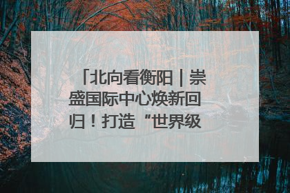 北向看衡阳｜崇盛国际中心焕新回归！打造“世界级美食主题公园”