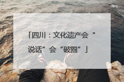 四川：文化遗产会“说话”会“破圈”