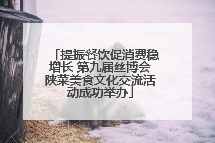 提振餐饮促消费稳增长 第九届丝博会陕菜美食文化交流活动成功举办