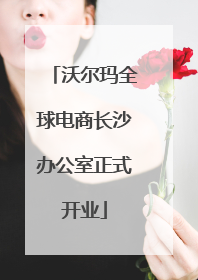 沃尔玛全球电商长沙办公室正式开业