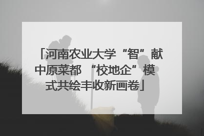 河南农业大学“智”献中原菜都 “校地企”模式共绘丰收新画卷