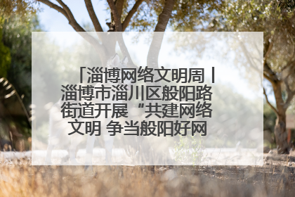 淄博网络文明周丨淄博市淄川区般阳路街道开展“共建网络文明 争当般阳好网民”主题宣讲活动