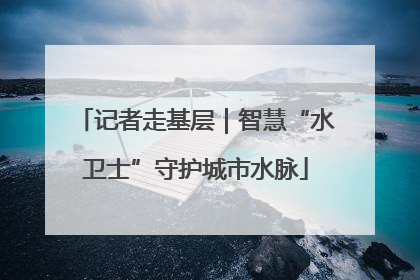 记者走基层｜智慧“水卫士”守护城市水脉
