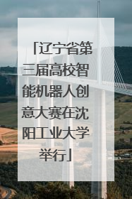 辽宁省第三届高校智能机器人创意大赛在沈阳工业大学举行