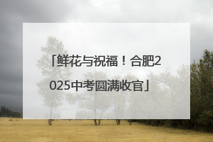 鲜花与祝福！合肥2025中考圆满收官