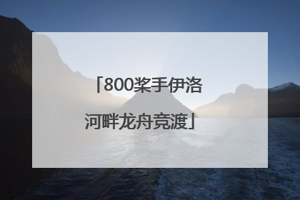 800桨手伊洛河畔龙舟竞渡