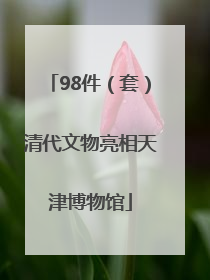 98件（套）清代文物亮相天津博物馆